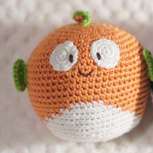 Fish Ball, Handmade Crochet, Rattle, Finished Toy, Amigurumi, Doll, Gifts